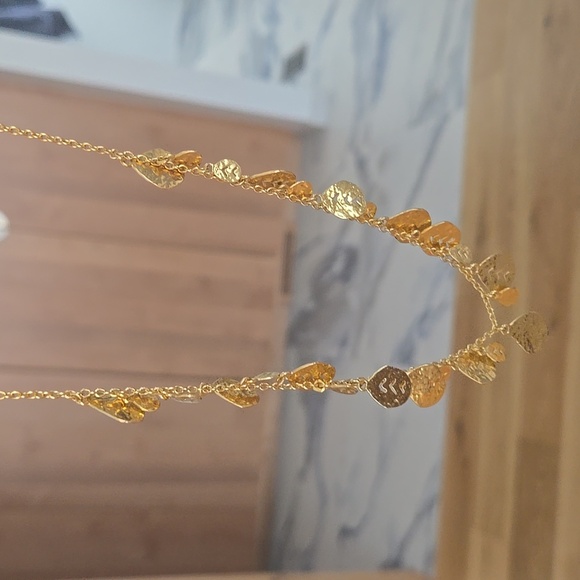 Sézane Felipa Necklace – Gold-Plated Statement Chain, Sold Out! , VGUC, - Picture 6 of 15